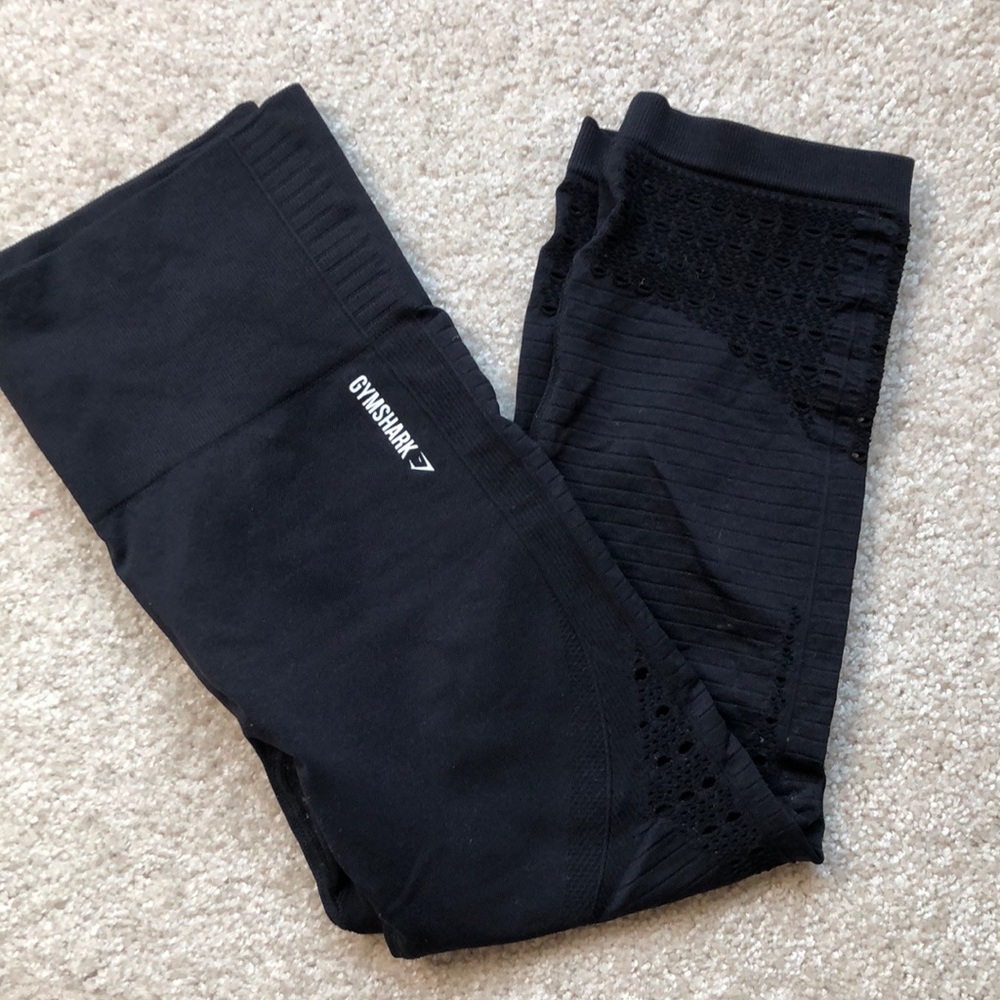 Gymshark cropped black leggings